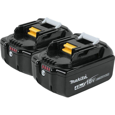 18-Volt LXT Lithium-Ion High Capacity Battery Pack 4.0Ah with LED Charge Level Indicator (2-Pack) - Super Arbor