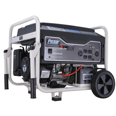 Pulsar 6,580/5,500-Watt Gasoline Powered Electric/Recoil Start Portable Generator with CARB Compliant 274 cc Engine