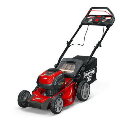 Snapper XD 19 in. 82-Volt Lithium-Ion Cordless Battery Step Sense Walk Behind Self Propelled Mower with 2.0 Battery and Charger - Super Arbor