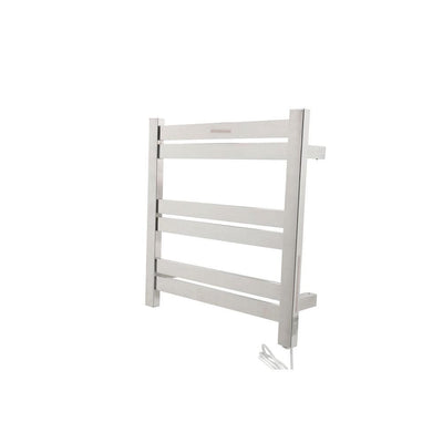 Starling 6-Bar Stainless Steel Wall Mounted Electric Towel Warmer Rack in Polished Chrome - Super Arbor