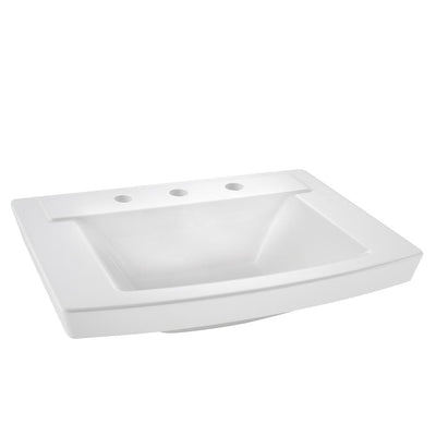 American Standard Townsend 7.125 in. Above Counter Sink Basin in White - Super Arbor