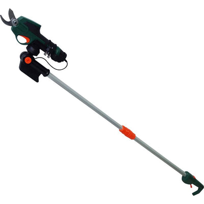 Scotts 7.2-Volt Electric Cordless Telescoping Pole Pruner - 2 Ah Battery and Charger Included - Super Arbor