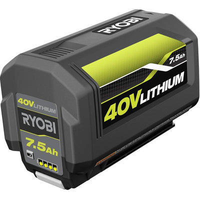 RYOBI 40-Volt 7.5 Ah Lithium-Ion High Capacity Battery - Super Arbor