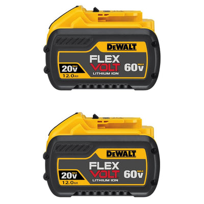 FLEXVOLT 20-Volt/60-Volt MAX 12.0Ah Battery Pack (2-Pack) - Super Arbor