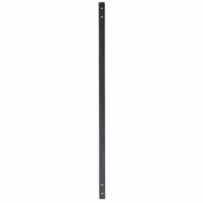 32-1/4 in. x 3/4 in. Black Pearl Matte Steel Contemporary Baluster (5-Pack) - Super Arbor