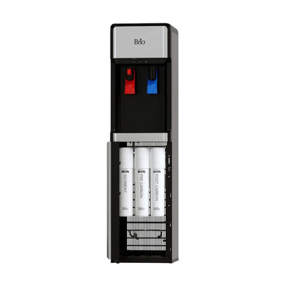 300 Series Slimline Self Cleaning UV Bottleless POU Water Cooler Water Dispenser - 3 Stage Advanced Water Filter - Super Arbor
