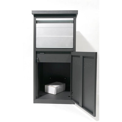 ParcelWirx Gray Wall/Ground Mount Secure Dropbox - Super Arbor