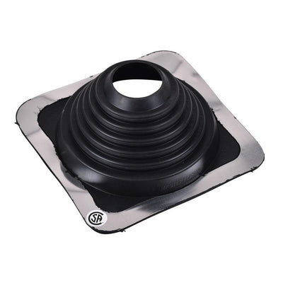 Master Flash 10 in. x 10 in. Vent Pipe Roof Flashing with 2-3/4 in. - 7 in. Adjustable Diameter - Super Arbor