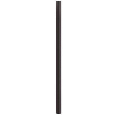 8 ft. Bronze Outdoor Direct Burial Aluminum Lamp Post fits Most Standard 3 in. Post Top Fixtures Includes Inlet Hole - Super Arbor