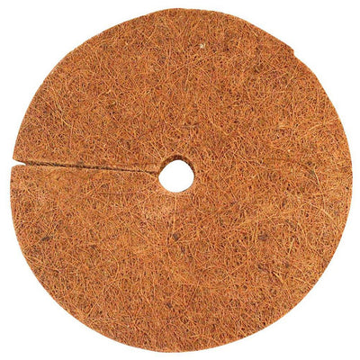 Envelor 6 in. Coconut Fiber Mulch Tree Ring Protector Mat (20-Pack) - Super Arbor