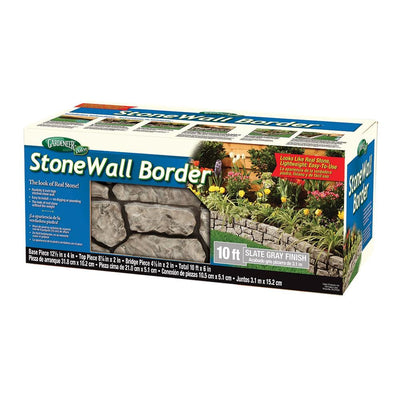 Dalen Products 6 in. x 10 ft. StoneWall Border - Super Arbor