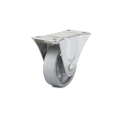 4-1/32 in. Metal Fixed plate Caster, 247 lb. Load Rating - Super Arbor