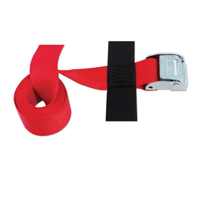 8 ft. x 2 in. Cinch Strap with Ratchet in Red - Super Arbor