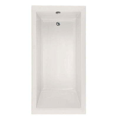 Lindsey 60 in. Acrylic Rectangular Drop-in Air Bath Bathtub in White - Super Arbor