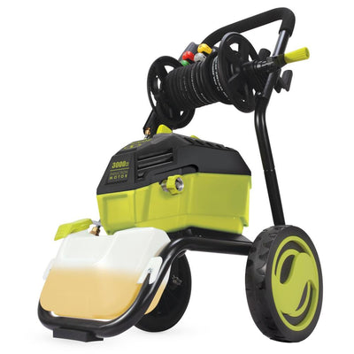 Sun Joe 3000 PSI MAX 1.30 GPM 14.5 Amp High Performance Electric Pressure Washer with Hose Reel - Super Arbor