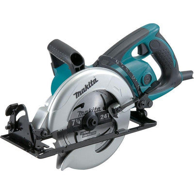 15 Amp 7-1/4 in. Corded Hypoid Circular Saw with 51.5 degree Bevel Capacity and 24T Carbide Blade - Super Arbor