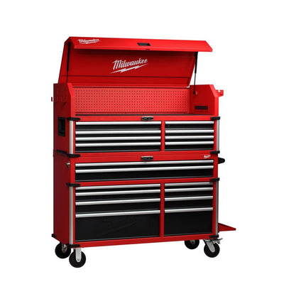 High Capacity 56 in. 18-Drawer Tool Chest and Cabinet Combo - Super Arbor