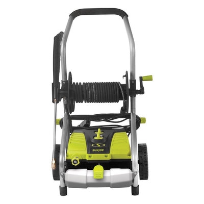 Sun Joe 2030 PSI 1.76 GPM 14.5 Amp Electric Pressure Washer with Pressure-Select Technology and Hose Reel - Super Arbor