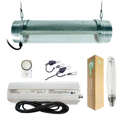 1000-Watt HPS Grow Light System with 6 in. Cool Tube with Wing Reflector - Super Arbor