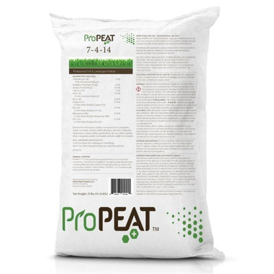 PROPEAT 25 lbs. 5,445 sq. ft. Lawn Fertilizer (7-4-14) - Super Arbor