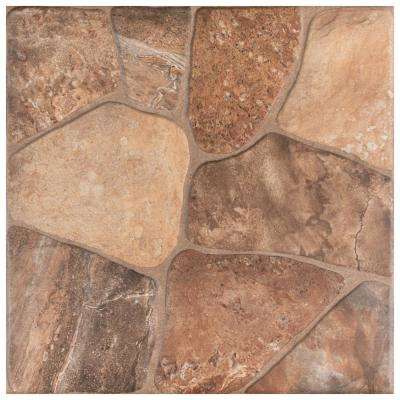 Merola Tile     Lyon Caliza 17-3/4 in. x 17-3/4 in. Ceramic Floor and Wall Tile (18 sq. ft. / case)