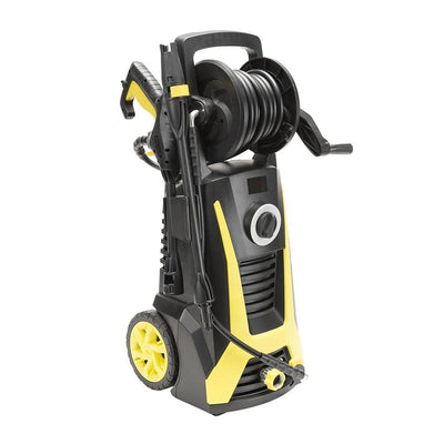 Realm 2400 PSI 1.75 GPM 13 Amp Electric Pressure Washer with Hose Reel, Built-in Soap Dispenser, Adjustable Nozzle - Super Arbor