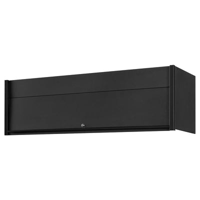 DX 72 in. 0-Drawer Extreme Power Workstation Hutch in Matte Black with Black Handle - Super Arbor