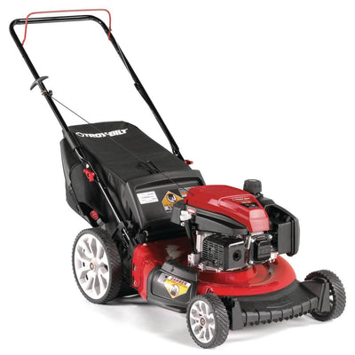 Troy-Bilt 21 in. 159 cc Gas Walk Behind Push Mower with Check Don't Change Oil and 3-in-1 Cutting TriAction Cutting System - Super Arbor