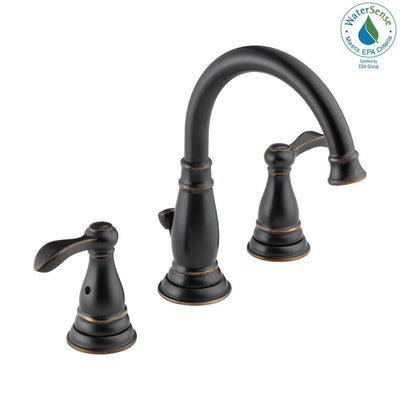 Porter 8 in. Widespread 2-Handle Bathroom Faucet in Oil Rubbed Bronze - Super Arbor