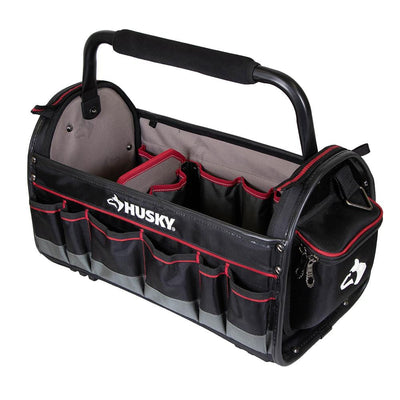 20 in. Pro Tool Tote with Removable Tool Wall - Super Arbor