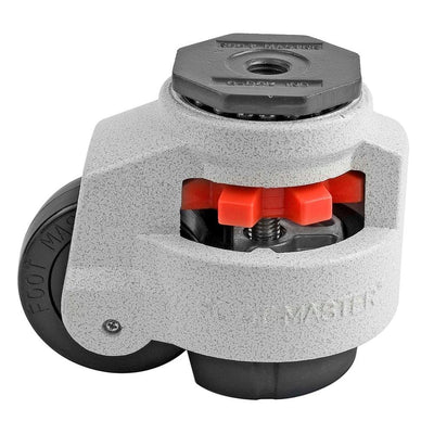 3 in. Nylon Wheel Metric Stem Leveling Caster with Load Rating 1650 lbs. - Super Arbor