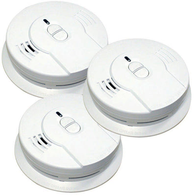 10-Year Worry Free Sealed Battery Smoke Detector with Ionization Sensor (3-Pack) - Super Arbor