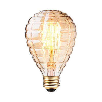 Globe Electric 40W Amber Designer Vintage Edison Granada Incandescent Light Bulb - Super Arbor