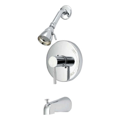 Metro Collection Pressure Balance Single-Handle 1-Spray Tub and Shower Faucet in Chrome (Valve Included) - Super Arbor