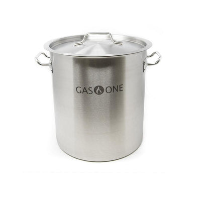 32 qt. Stainless Steel Stock Pot with Lid - Super Arbor