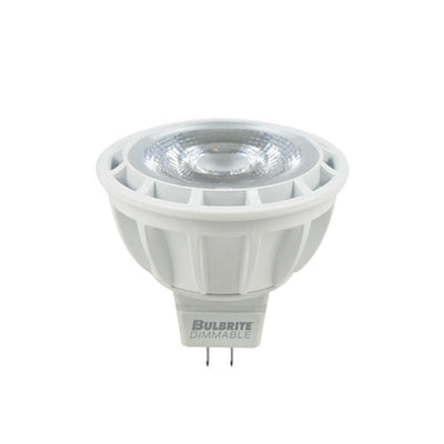 Bulbrite 50-Watt Equivalent Warm White Light MR16 Dimmable LED Narrow Flood Enclosed Rated Light Bulb (2-Pack) - Super Arbor