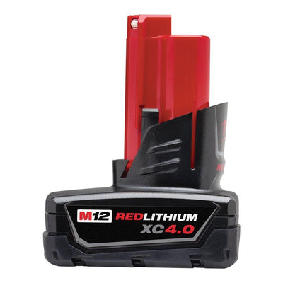 M12 12-Volt Lithium-Ion XC Extended Capacity Battery Pack 4.0Ah - Super Arbor