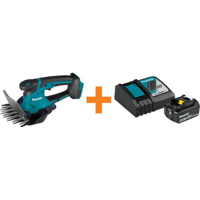 Makita 18-Volt LXT Lithium-Ion Cordless Grass Shear with Bonus 18-Volt 4.0Ah LXT Lithium-Ion Battery and Charger Starter Pack - Super Arbor