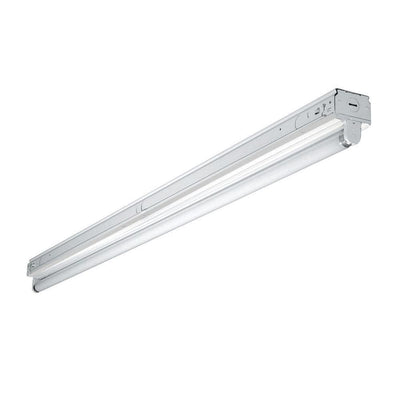 3 ft. 25-Watt 1-Lamp White Commercial Grade T8-Fluorescent Narrow Strip Light Fixture - Super Arbor
