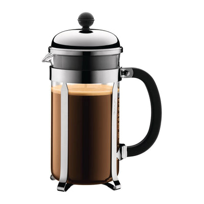 Chambord 8-Cup Chrome French Press Coffee Maker - Super Arbor