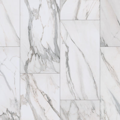 SMARTCORE Tile Aspen Marble 12-in x 24-in Waterproof Luxury Flooring (15.5-sq ft)