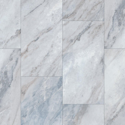 SMARTCORE Tile Glacier Marble 12-in x 24-in Waterproof Luxury Flooring (15.5-sq ft)