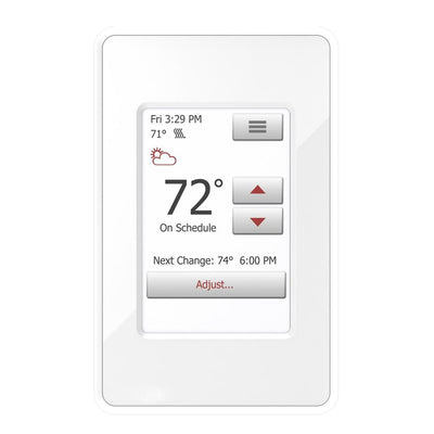 WarmlyYours nSpire Touch Programmable Thermostat with Floor Sensor - Super Arbor