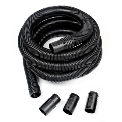 2-1/2 in. x 13 ft. Dual-Flex Tug-A-Long Locking Vacuum Hose for RIDGID Wet/Dry Shop Vacuums - Super Arbor