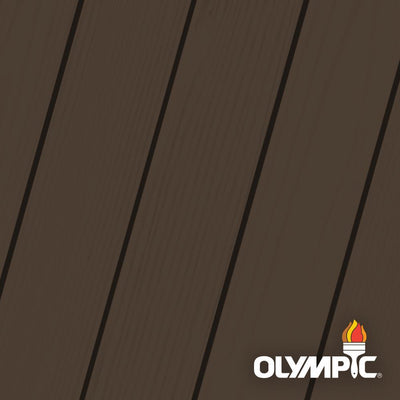 Olympic Maximum 5 gal. Coffee Solid Color Exterior Stain and Sealant in One - Super Arbor