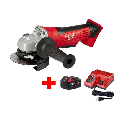 M18 18-Volt Lithium-Ion Cordless 4-1/2 in. Cut-Off/Grinder W/ M18 Starter Kit W/ (1) 5.0Ah Battery and Charger - Super Arbor