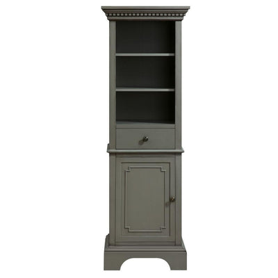 Hastings 22 in. W x 16 in. D x 65 in. H Linen Tower in French Gray - Super Arbor