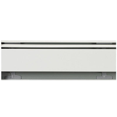 Fine/Line 30 8 ft. Hydronic Baseboard Heating Enclosure Only in Nu-White - Super Arbor