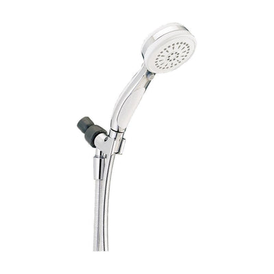 ActivTouch 9-Spray 3.8 in. Single Wall Mount Handheld Shower Head in White - Super Arbor