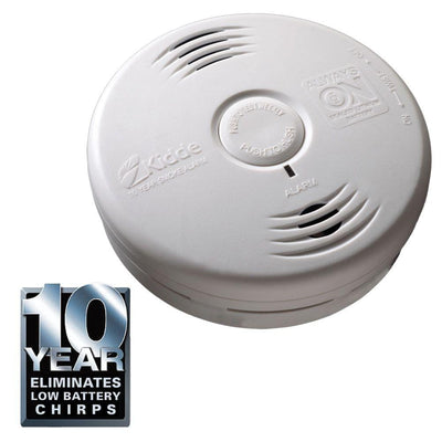 10-Year Worry Free Sealed Battery Smoke Detector with Voice Alarm - Super Arbor